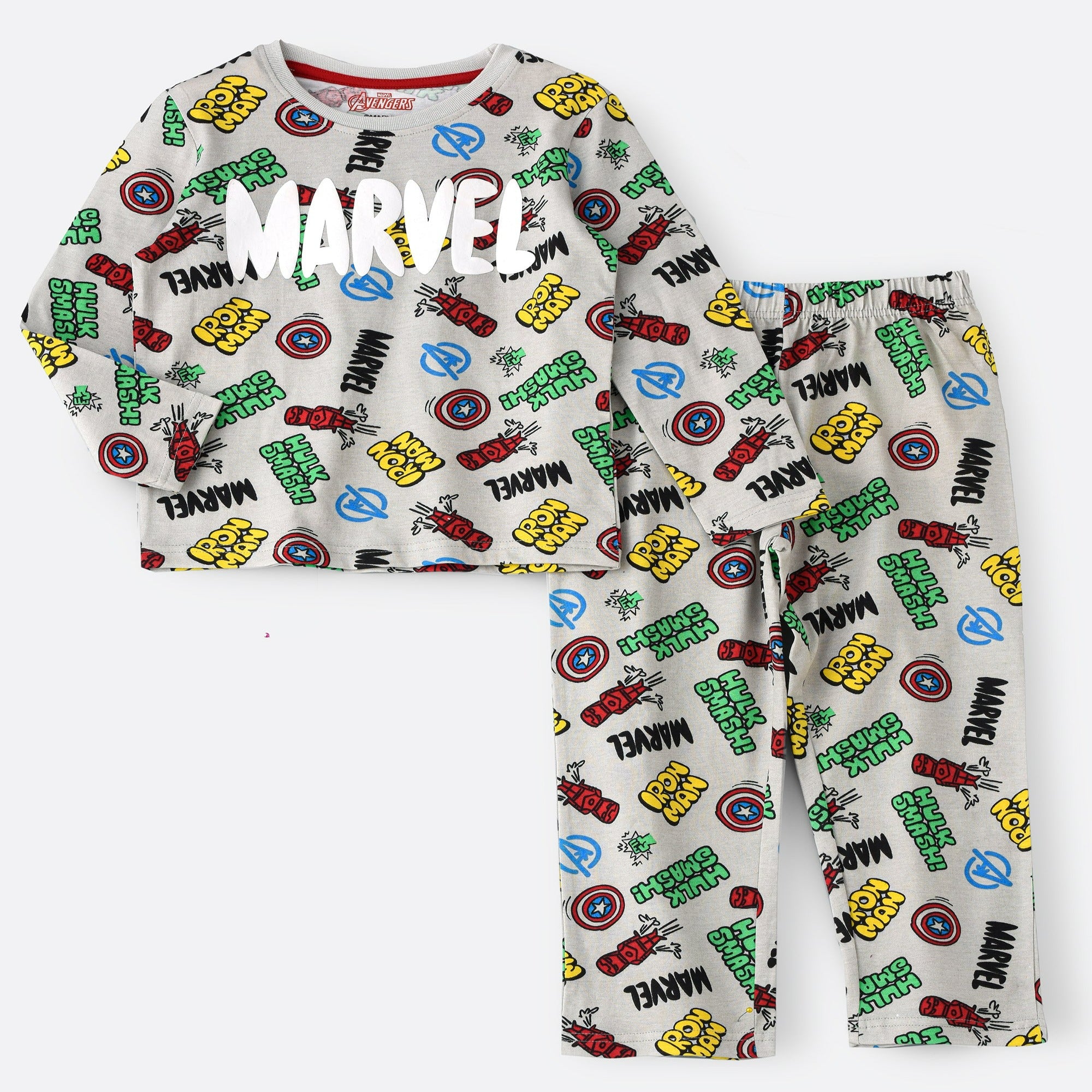 Marvel Comics Junior Boys Pyjama Set