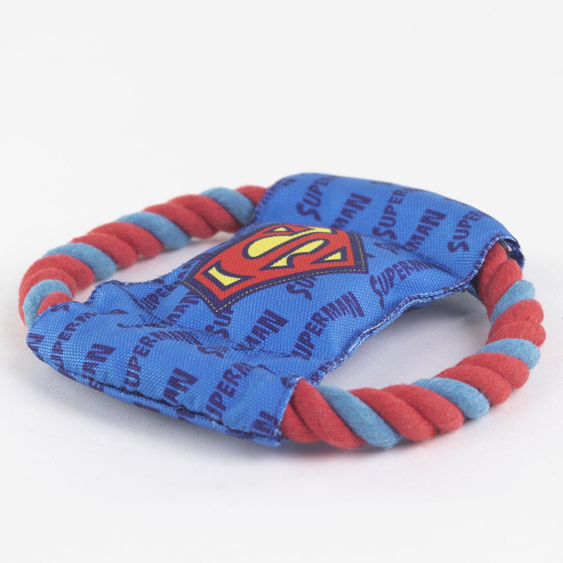 Superman Dog Rope Teether