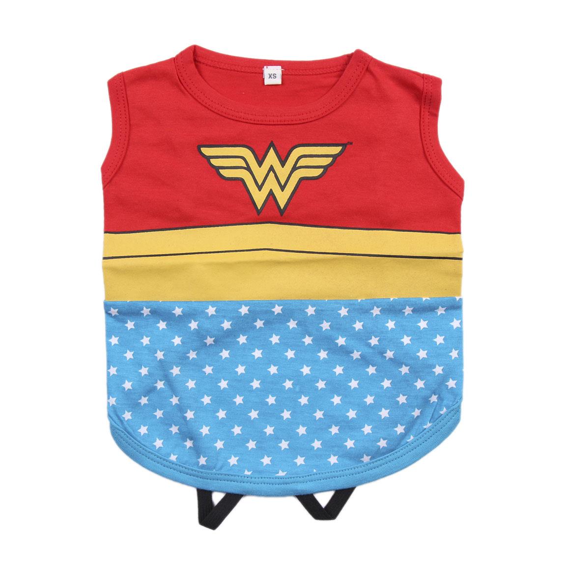 Wonder Woman Single Jersey Dog T-Shirt