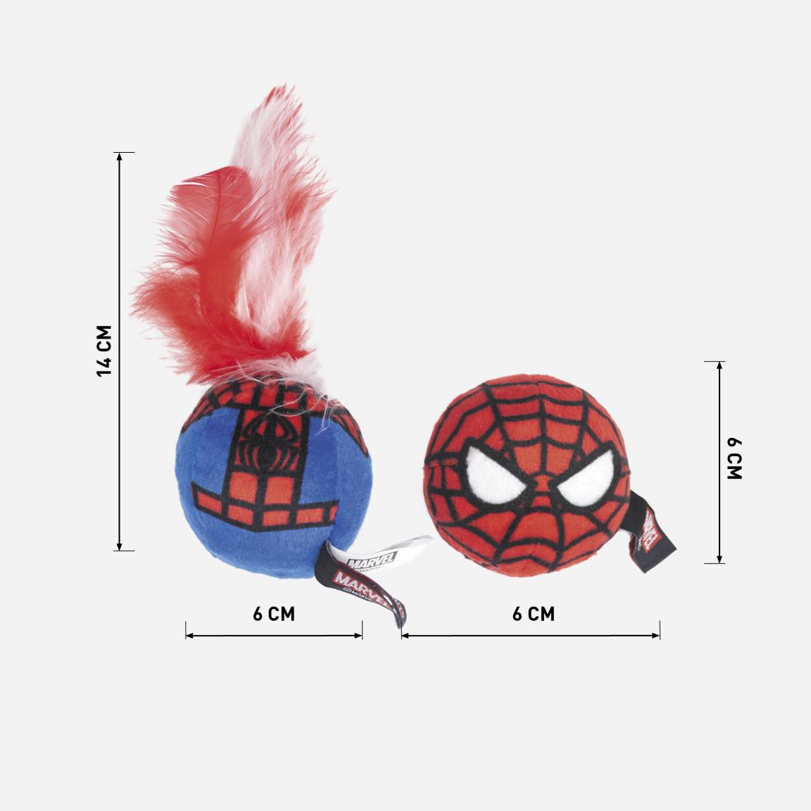 Spider-Man Cat Toy 2 Pieces