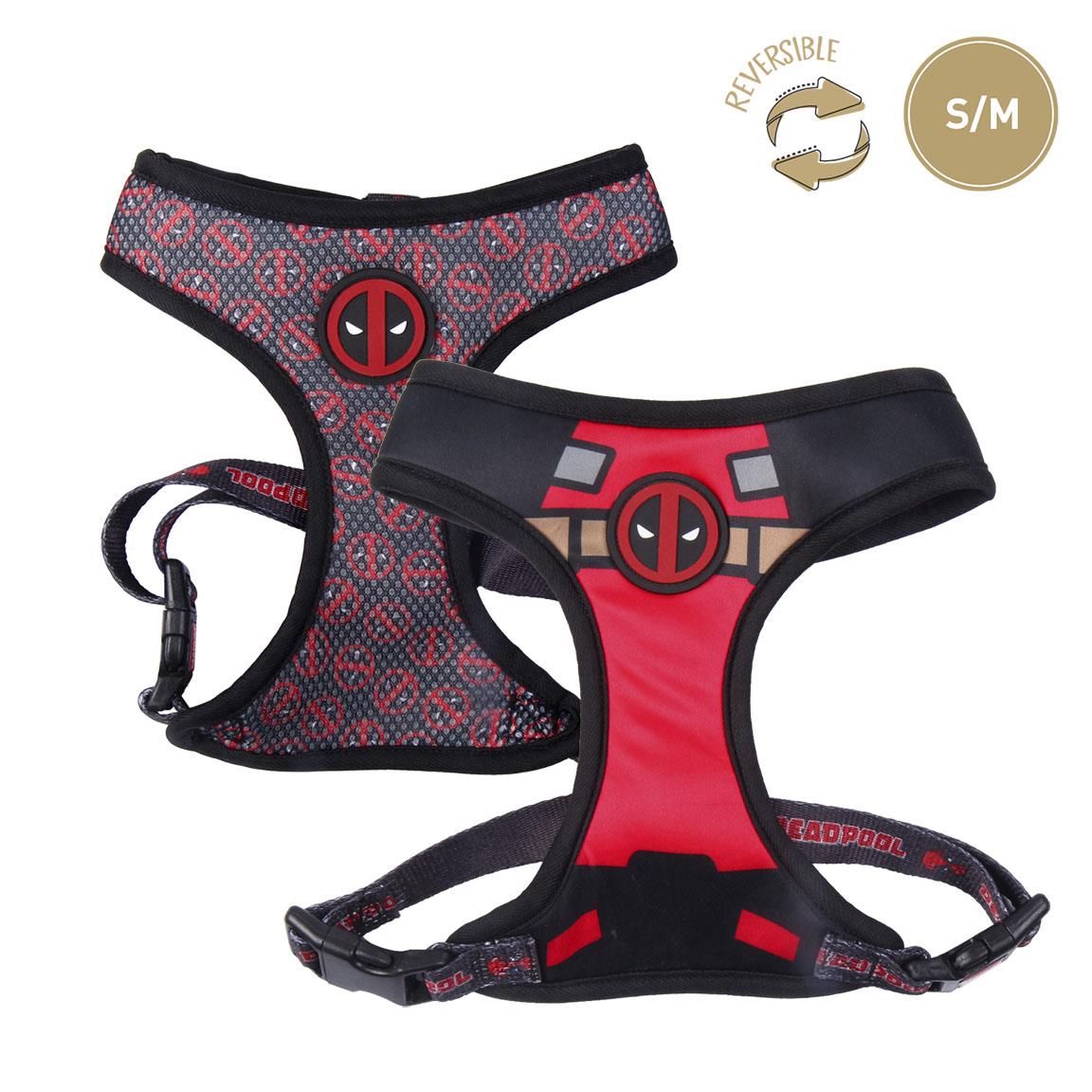 Deadpool Reversible Dog Harness