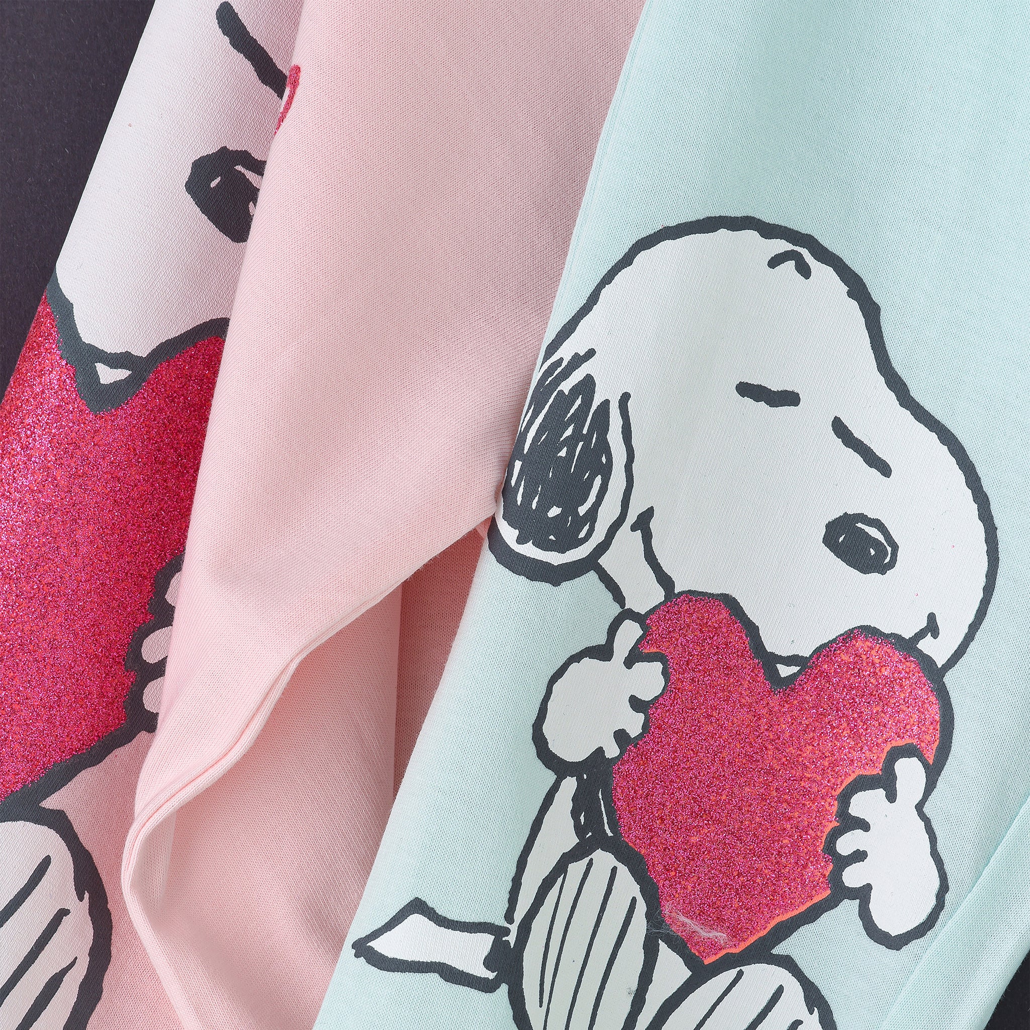Ensemble Nuit Coton Pyjama Snoopy The Peanuts Femme - Débardeur Et Short - Coton Gris/Bleu Pyjama Snoopy The Peanuts Débardeur