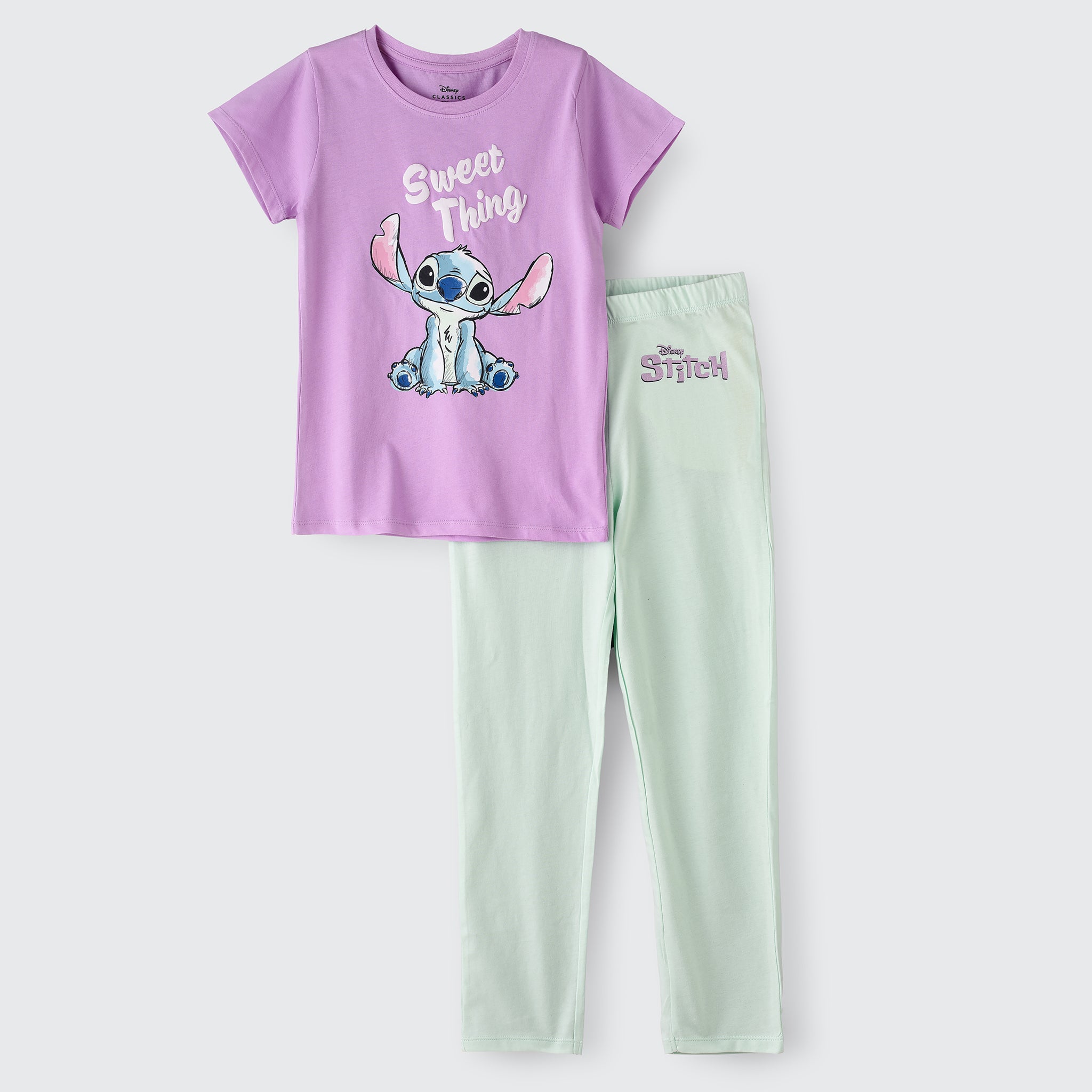 Disney Stitch Girls Pyjama set - Main Image