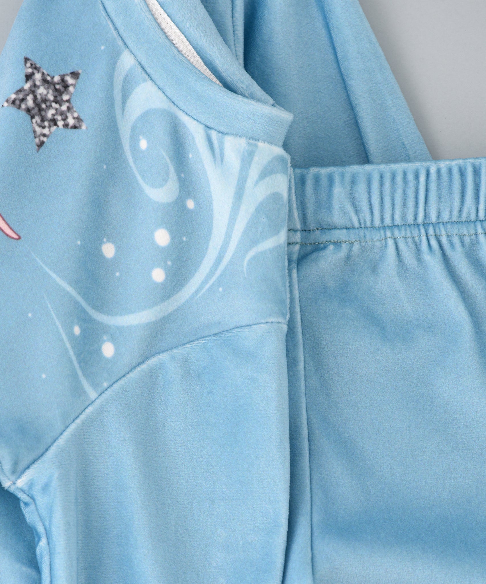 Frozen Junior Girls Fleece Pyjama Set