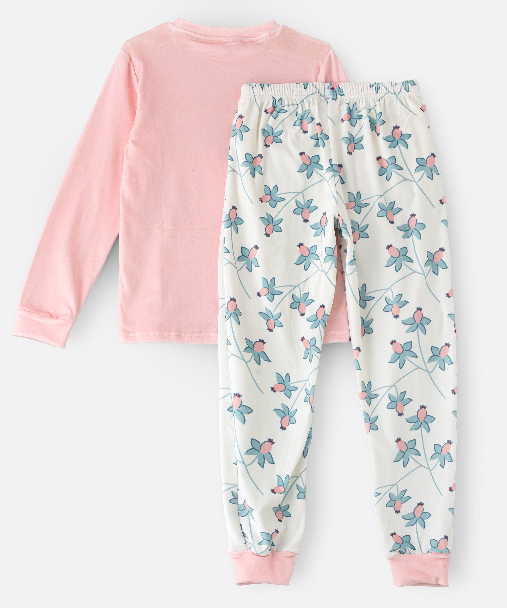 Princess Senior Girls Fleece Pyjama Set