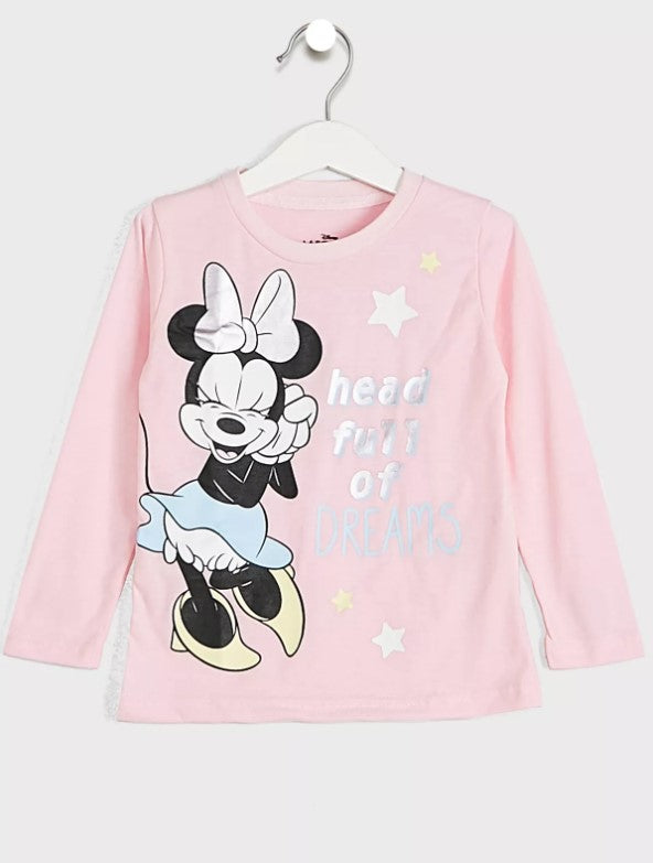 Minnie Mouse Junior Girls Pyjama Set