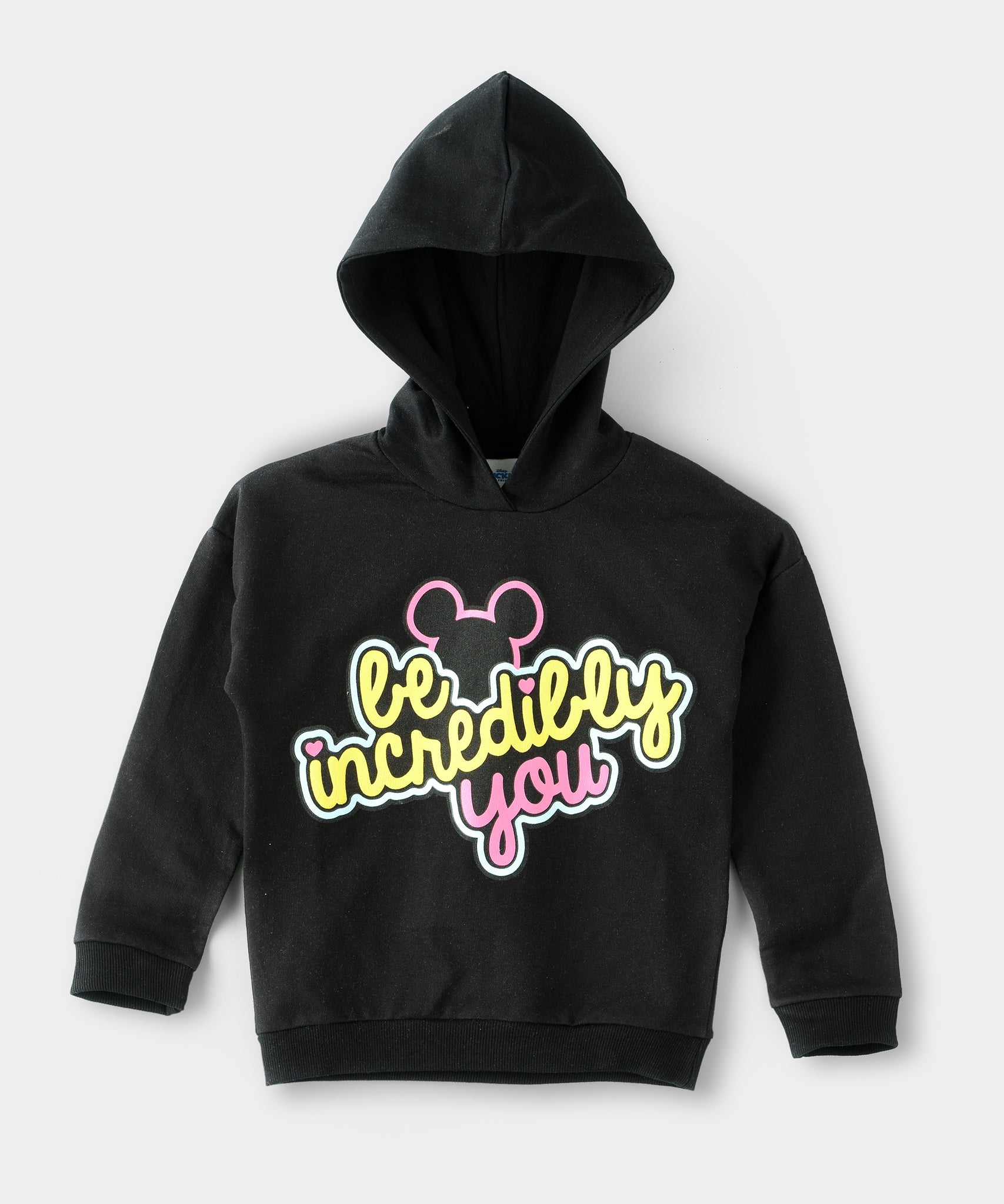 Mickey Mouse Junior Girls Hooded Sweatshirt