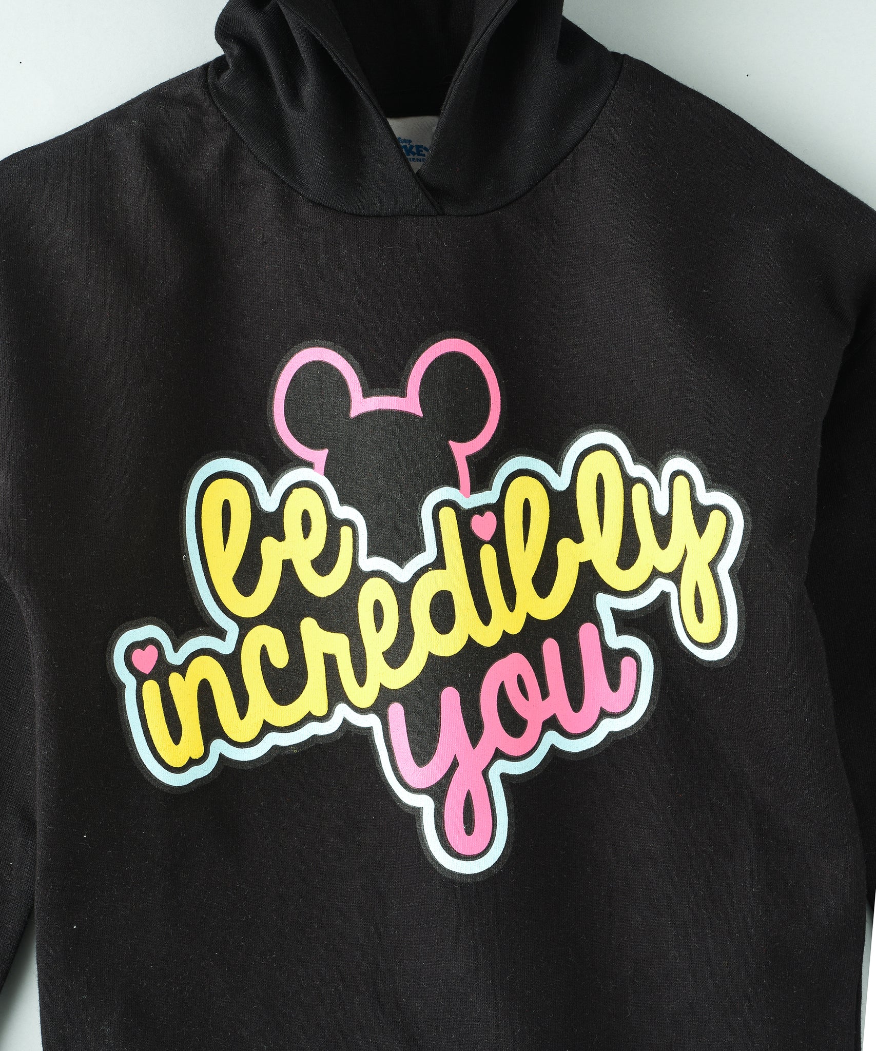 Mickey Mouse Junior Girls Hooded Sweatshirt