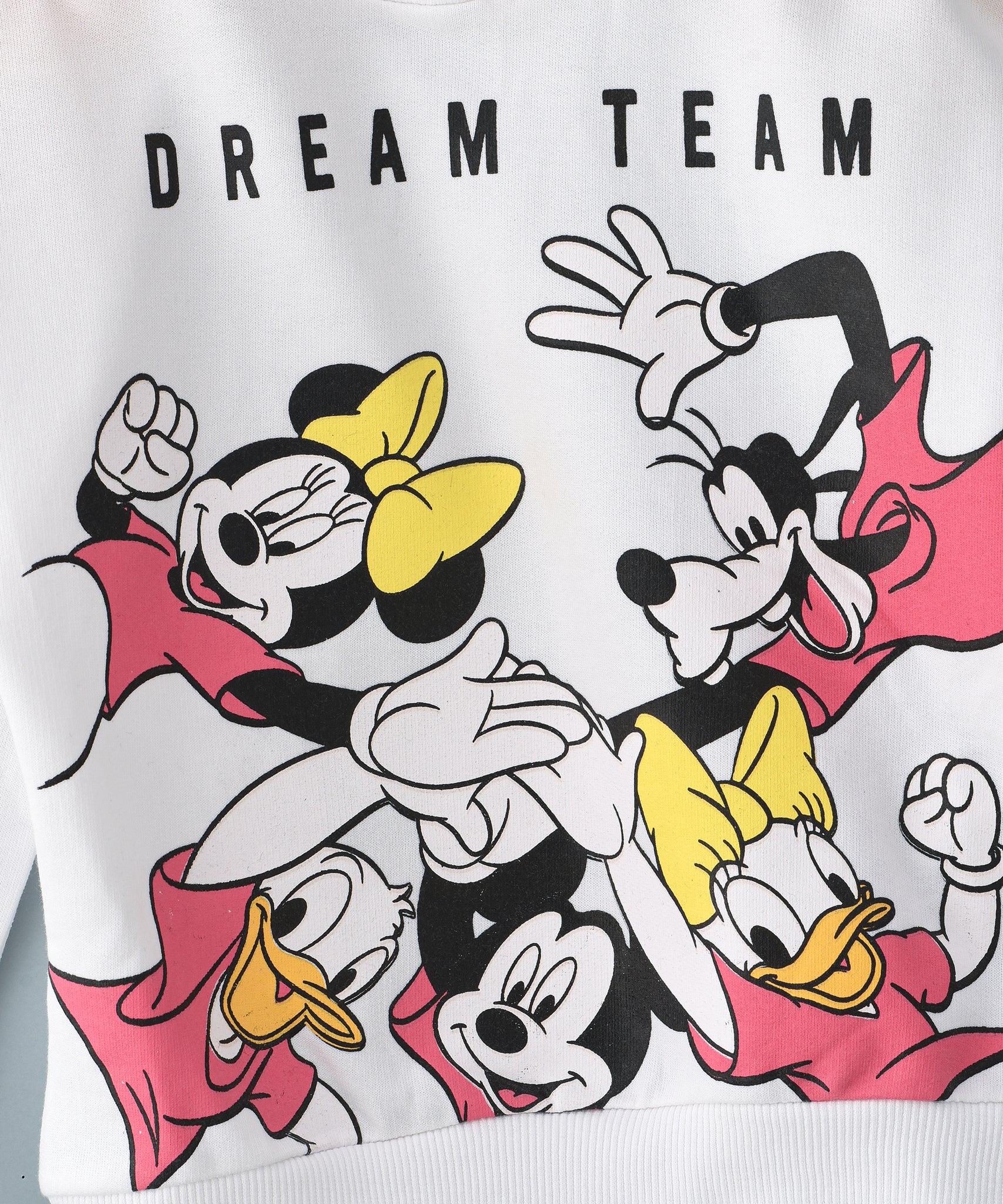 Mickey Mouse Junior Girls Hooded Sweatshirt