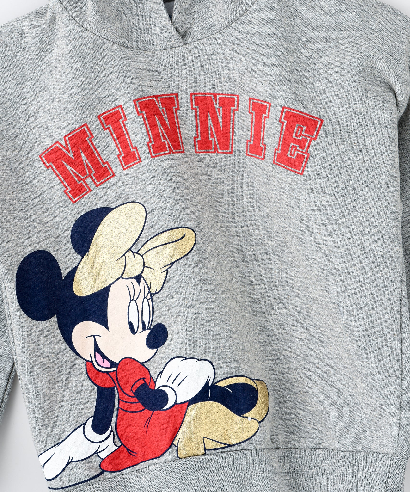 Minnie Mouse Junior Girls Hooded Sweatshirt