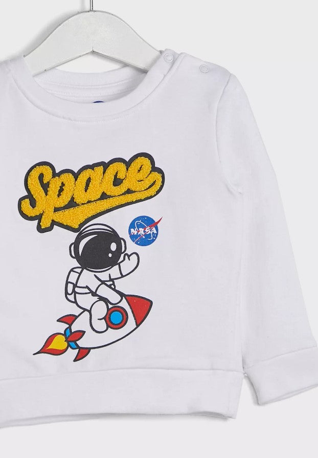 NASA Space Infant Boys Sweatshirt