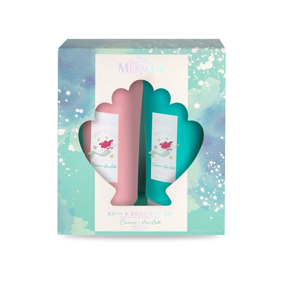 Mad Beauty Little Mermaid Bath and Body Gift Set