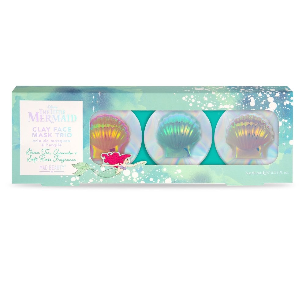 Mad Beauty Little Mermaid Clay Mask Trio