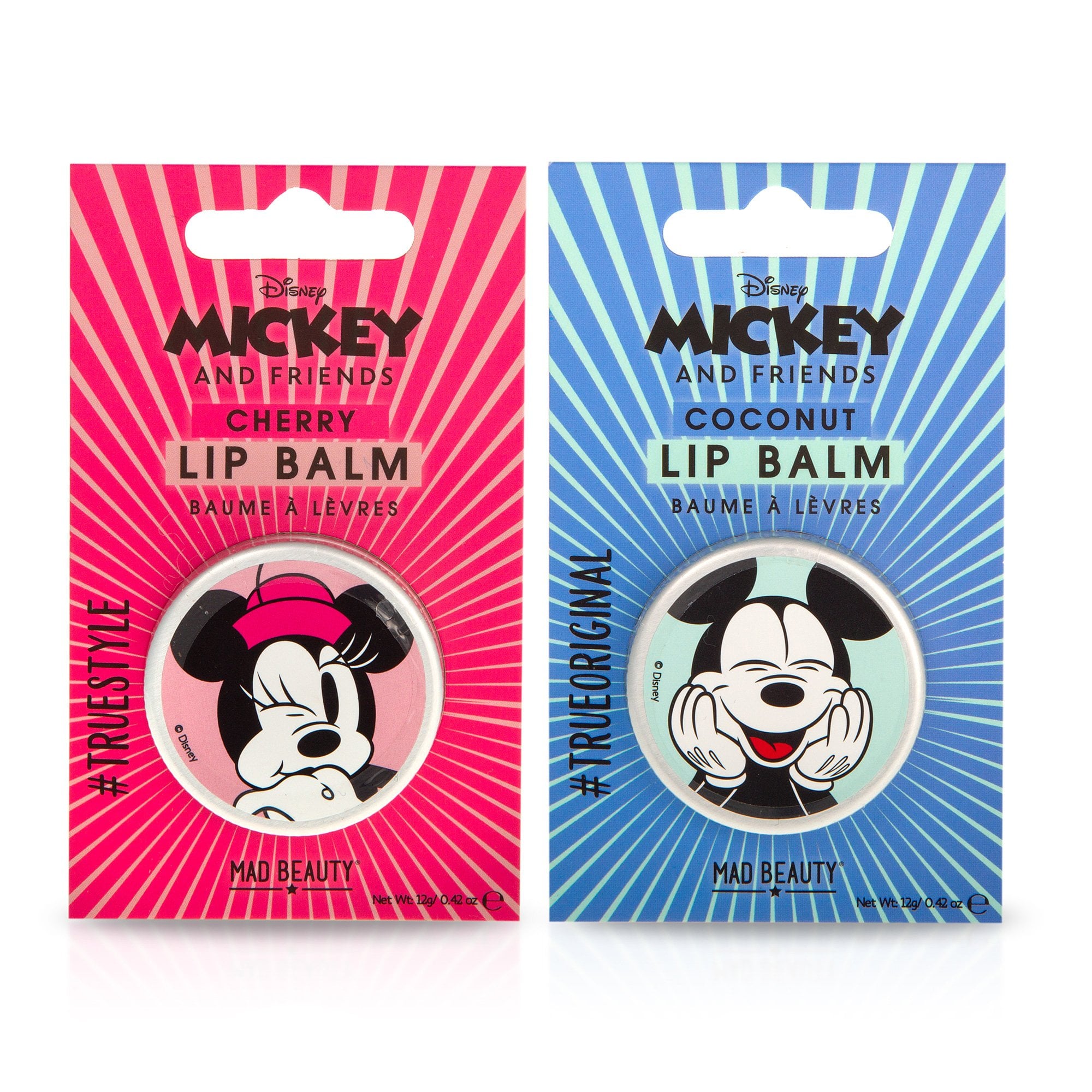 Mad Beauty Mickey & Friends Coconut Lip Balm