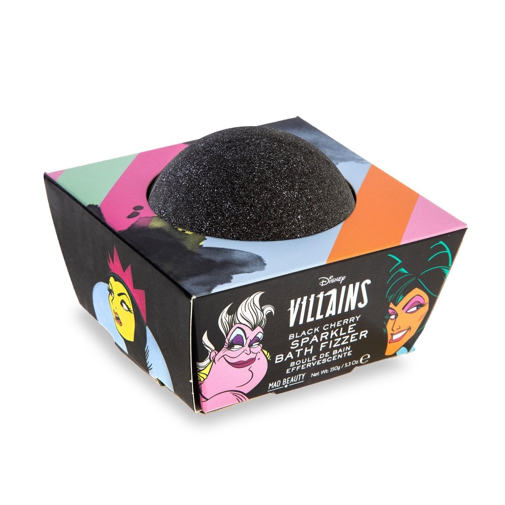 Mad Beauty Pop Villains Bath Fizzer Black Sparkle