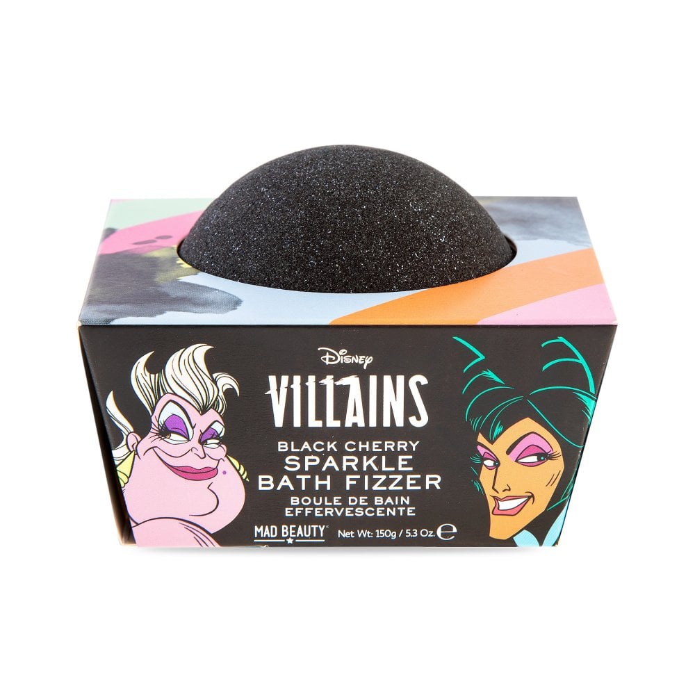 Mad Beauty Pop Villains Bath Fizzer Black Sparkle