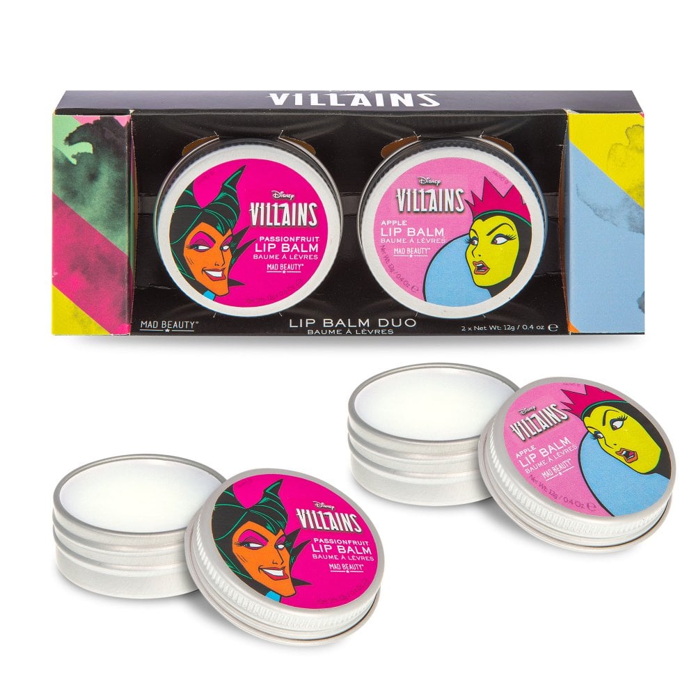 Mad Beauty Pop Villains Lip Balm Duo