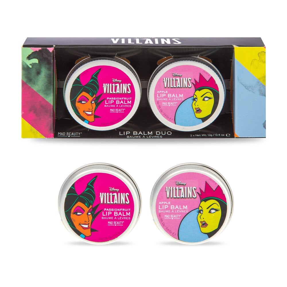 Mad Beauty Pop Villains Lip Balm Duo