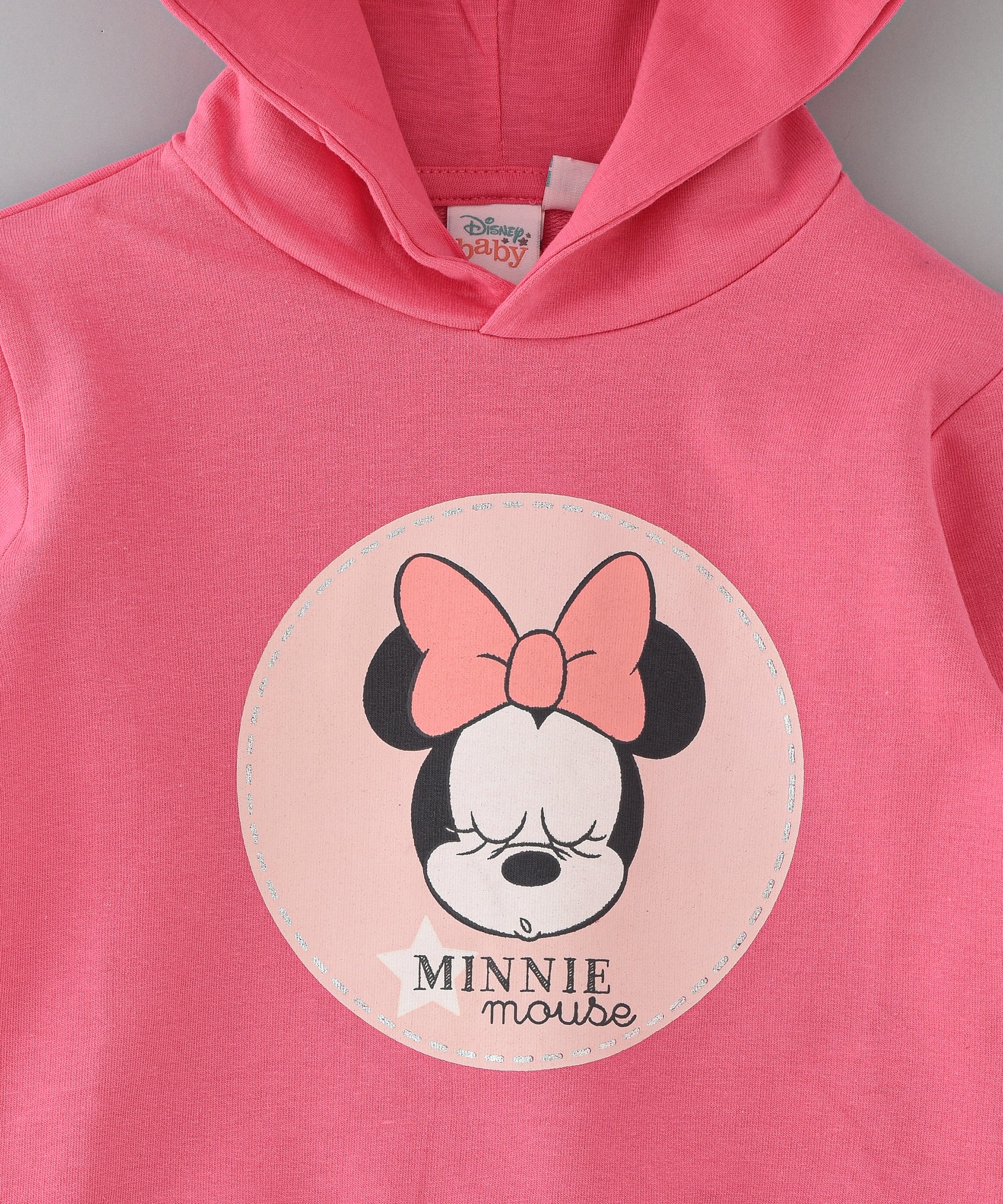 Minnie Mouse Infant Girls Hooded Sweatshirt