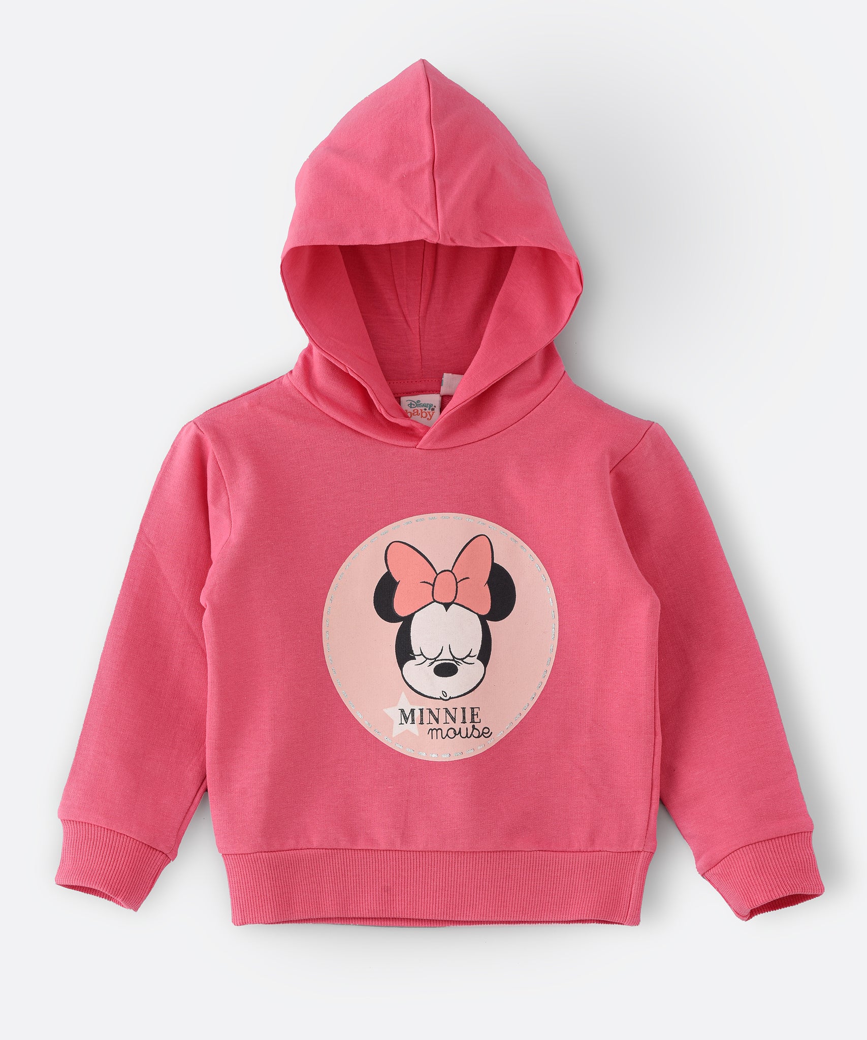 Minnie Mouse Infant Girls Hooded Sweatshirt