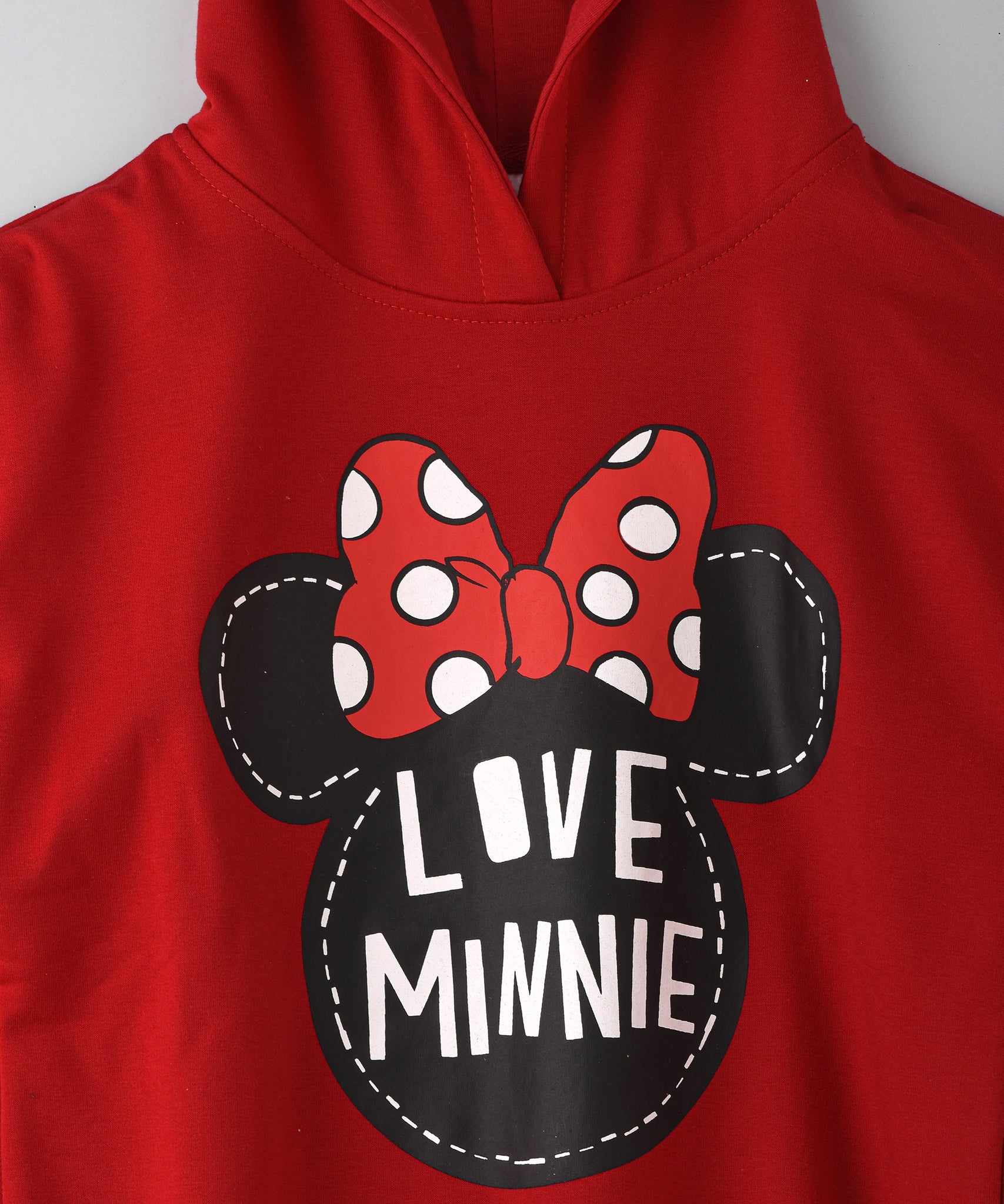 Minnie Mouse Senior Girls Hooded Sweatshirt