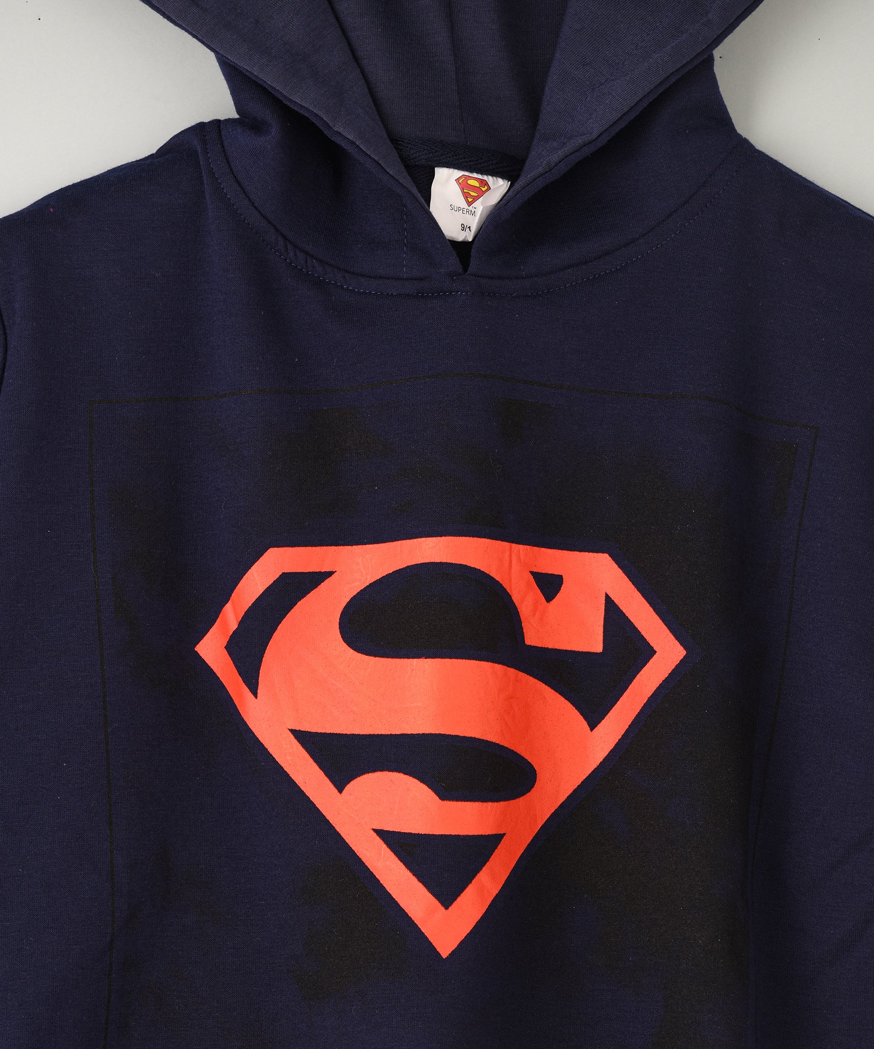 Superman Senior Boys Hooded Sweatshirt