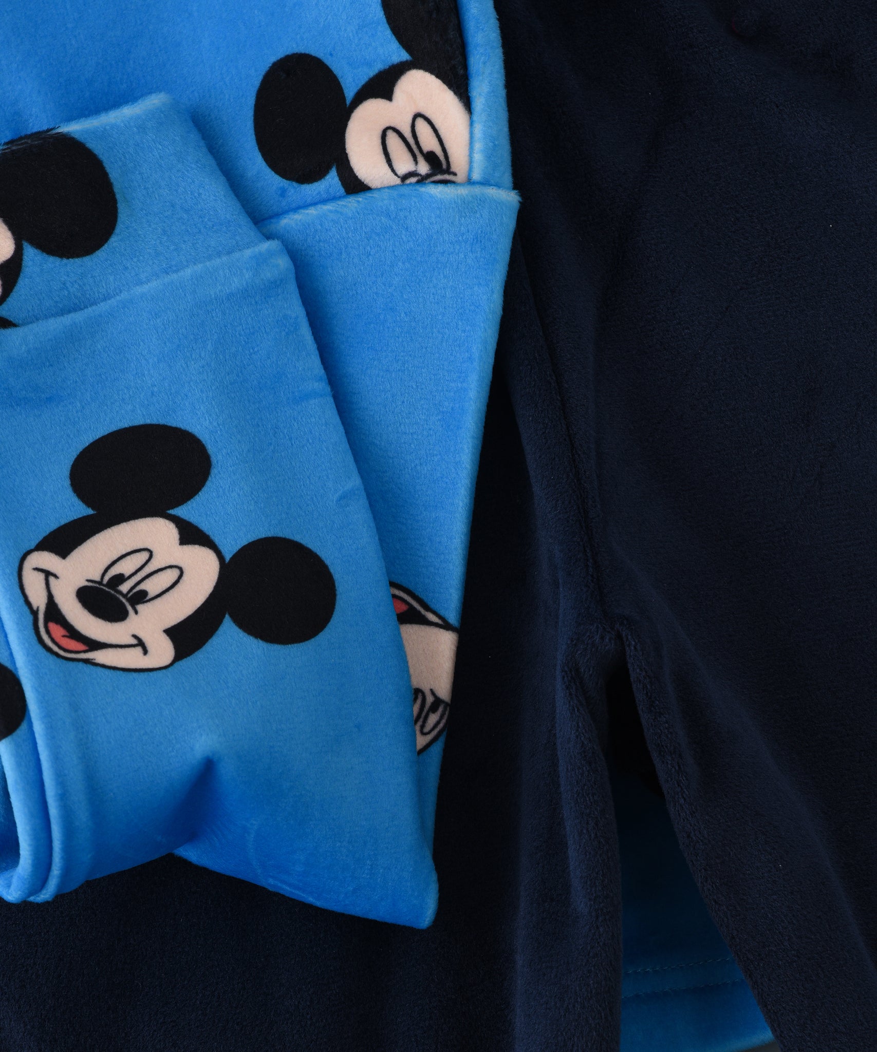 Mickey Mouse Junior Boys Fleece Pyjama Set