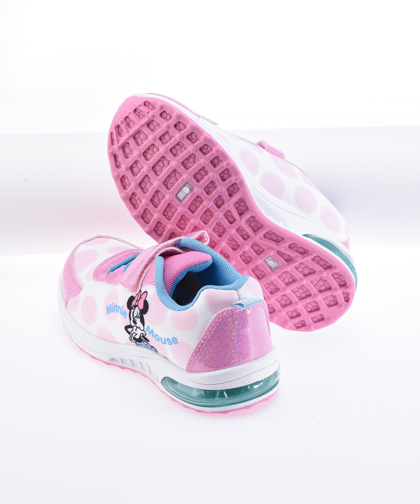 Disney Minnie Mouse Sports Shoes with Light For Girls