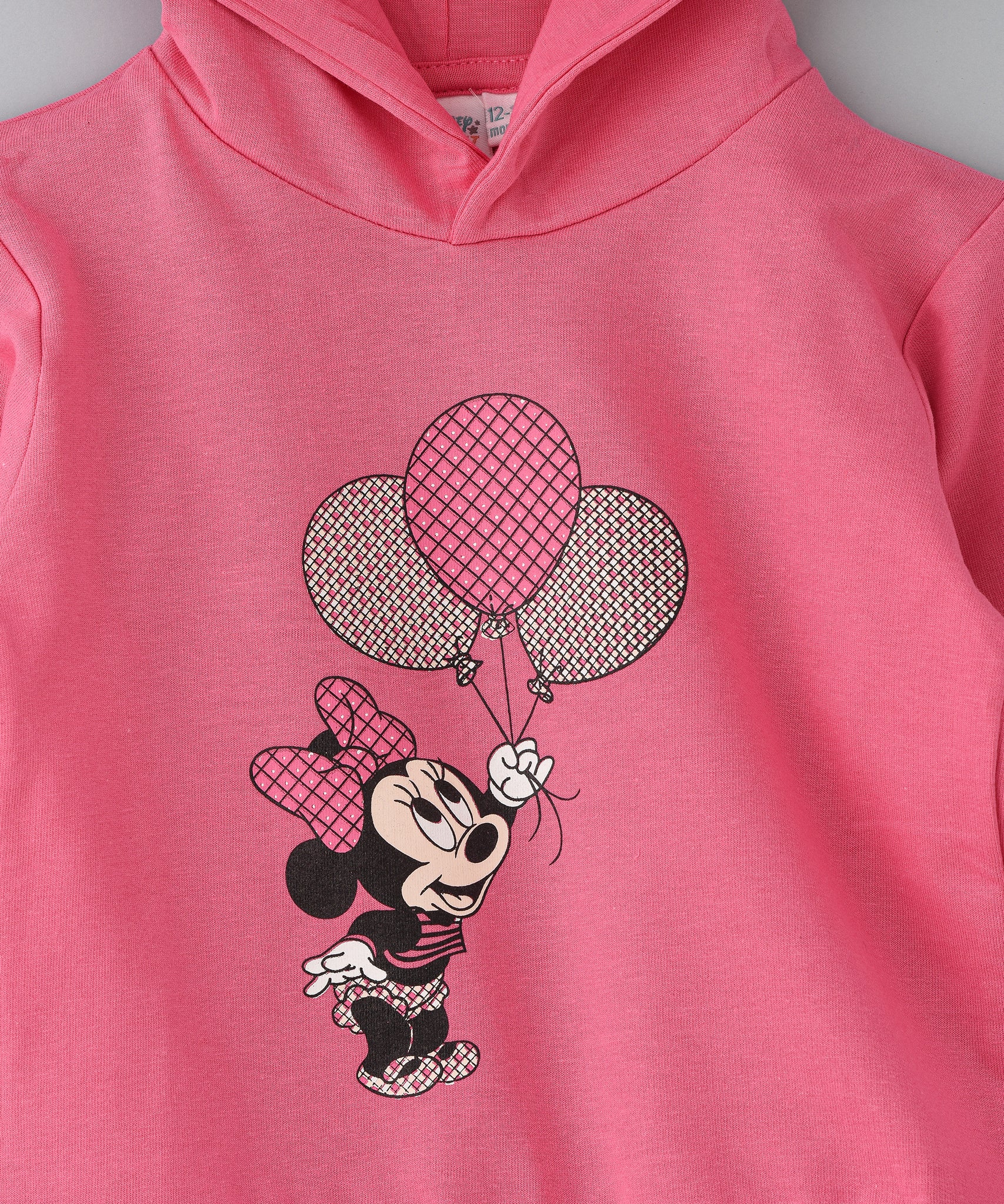 Minnie Mouse Infant Girls Hooded Sweatshirt