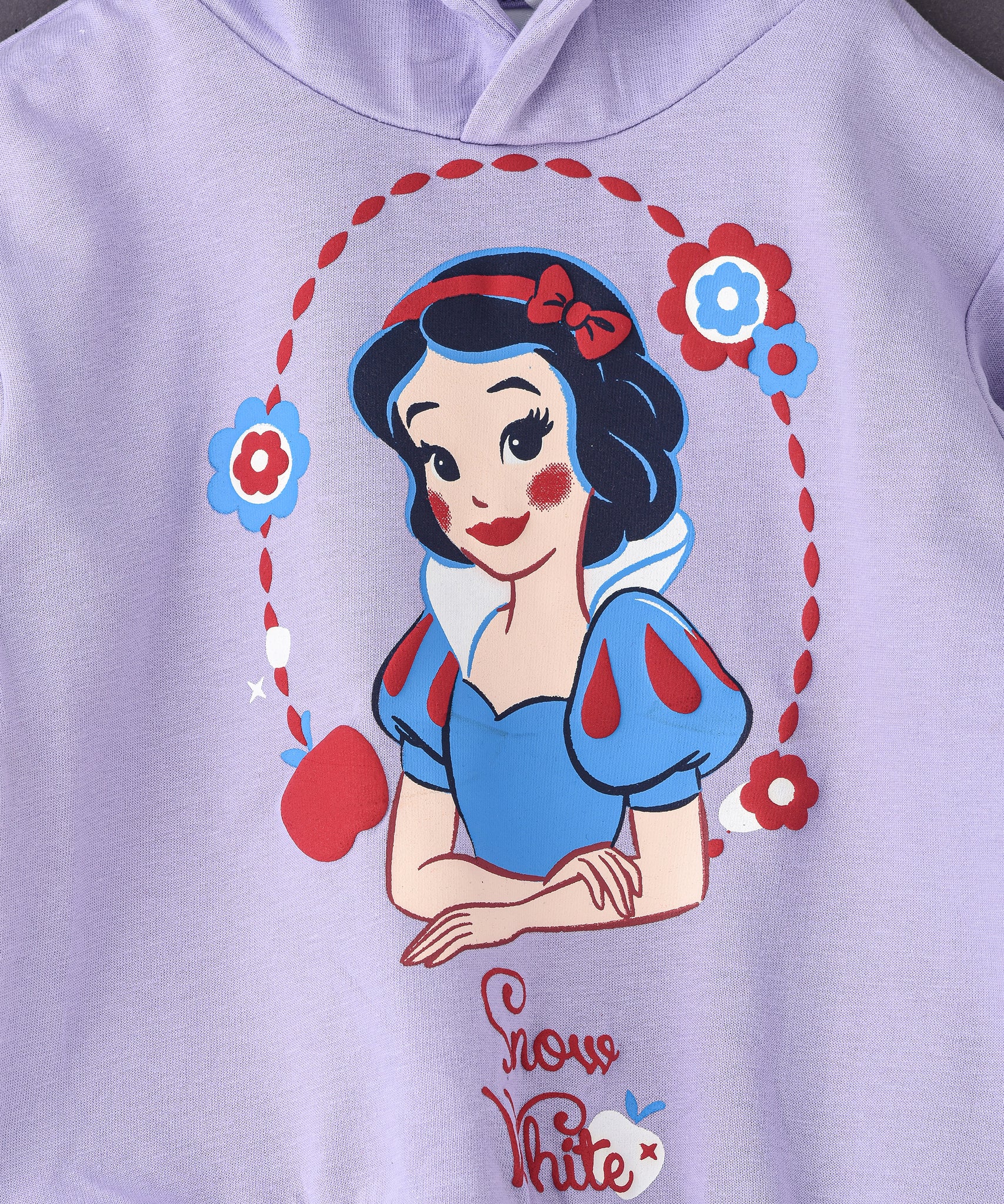 Snow White Infant Girls Hooded Sweatshirt