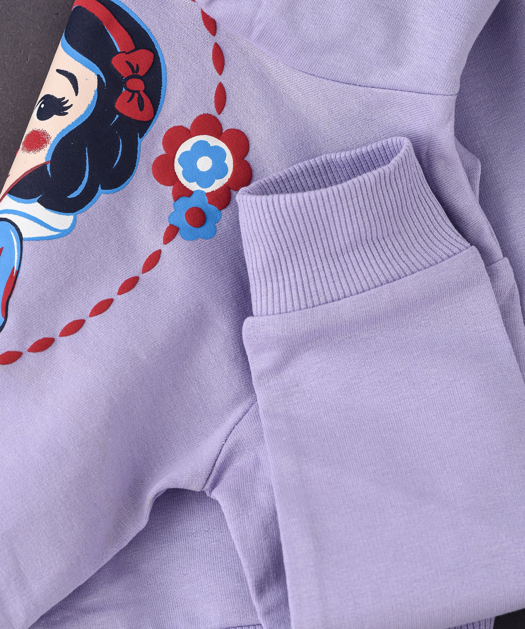 Snow White Infant Girls Hooded Sweatshirt