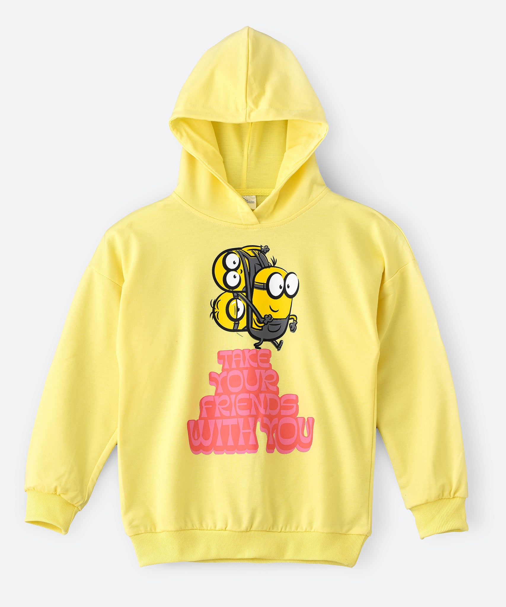 Minions Senior Girls Hooded Sweatshirt