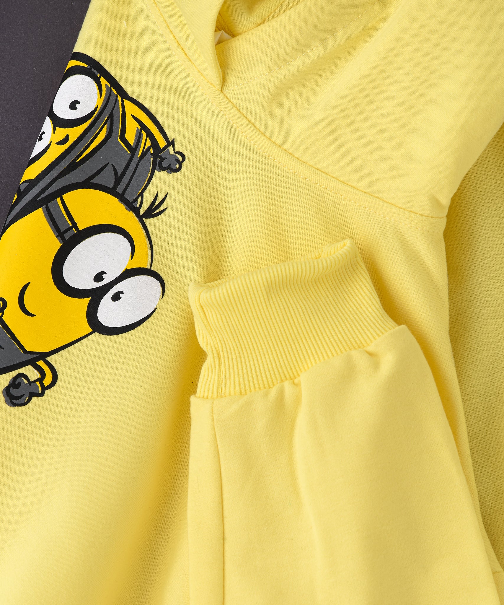 Minions Senior Girls Hooded Sweatshirt