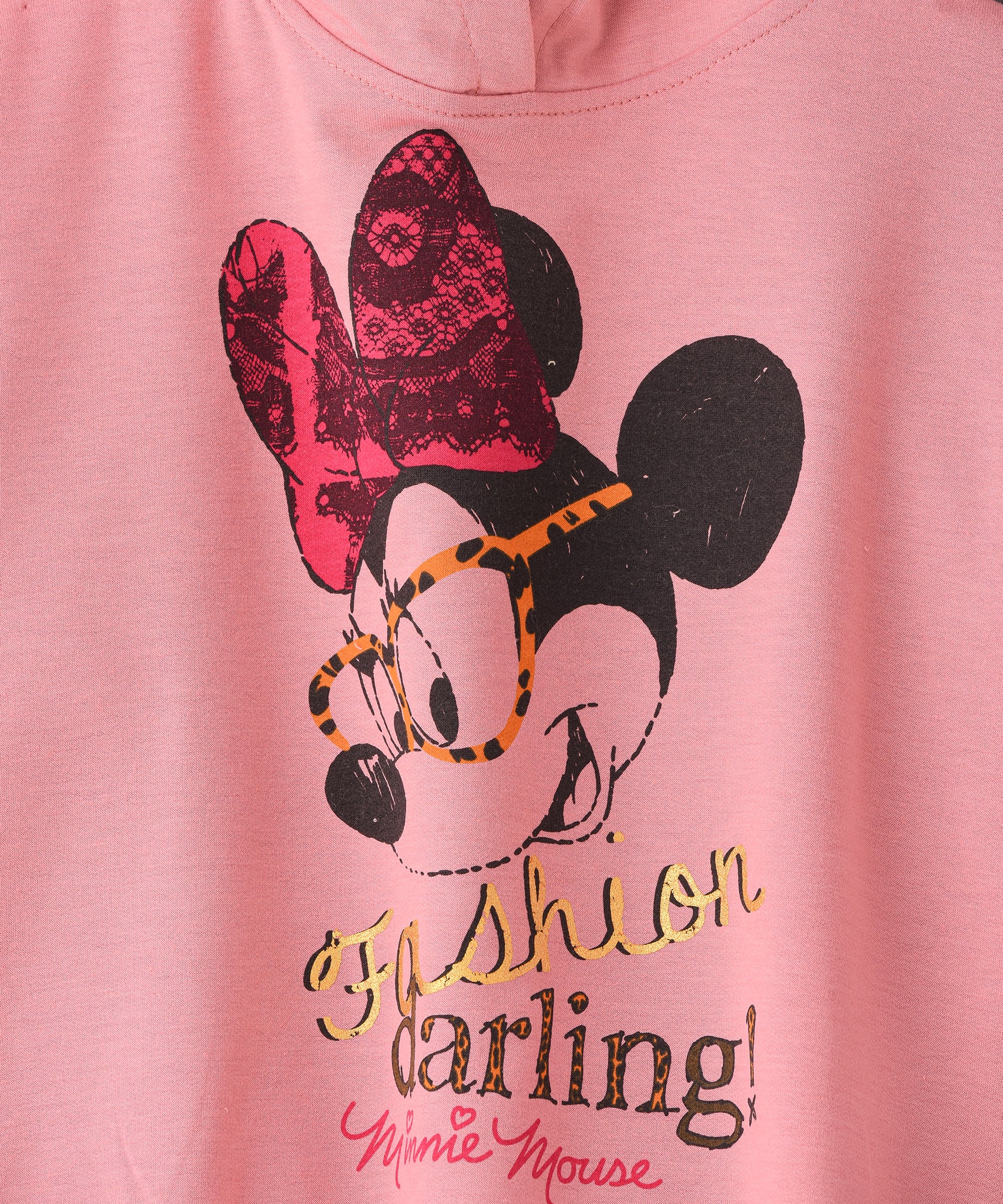 Minnie Mouse Senior Girls Hooded Sweatshirt