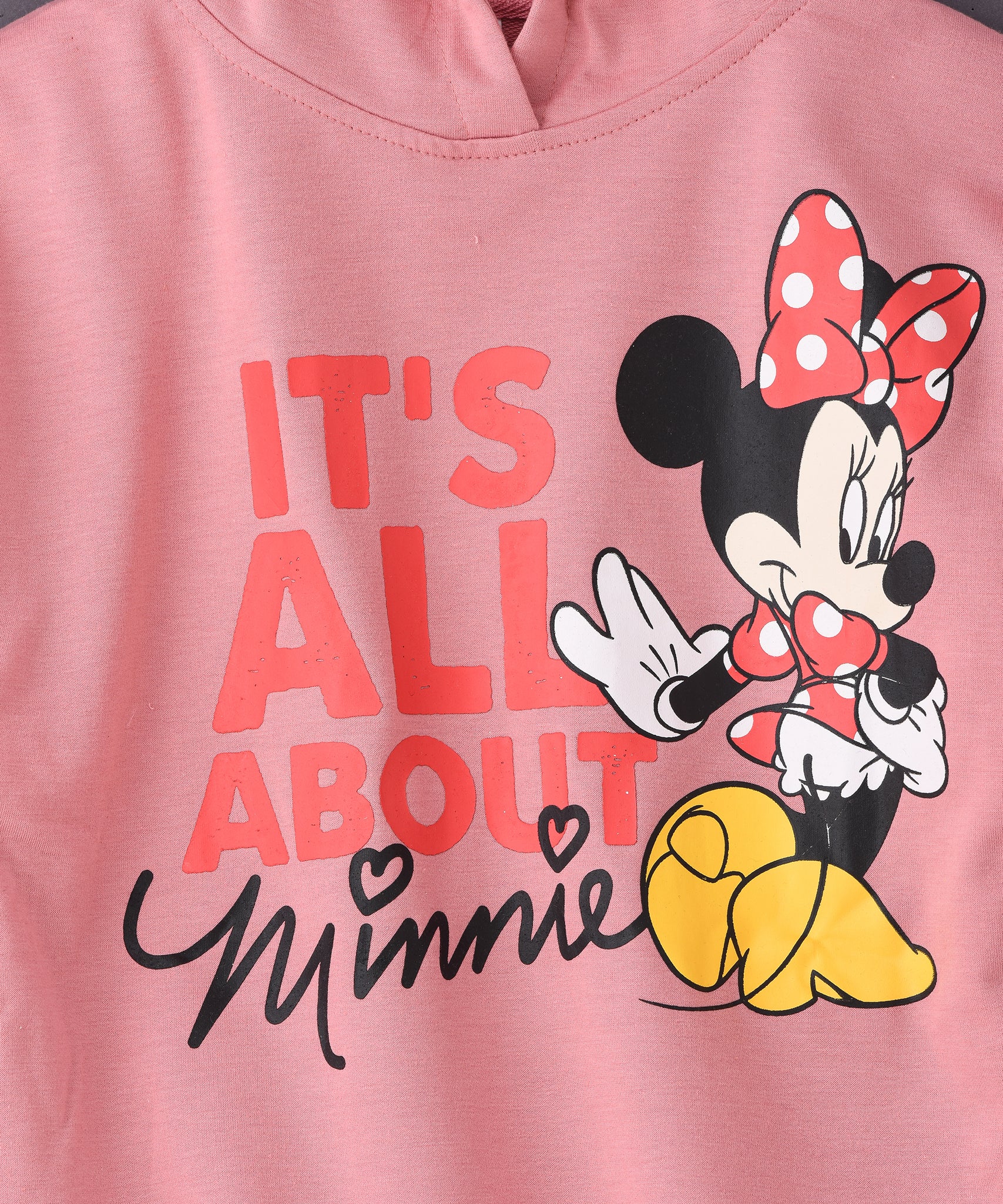 Minnie Mouse Senior Girls Hooded Sweatshirt