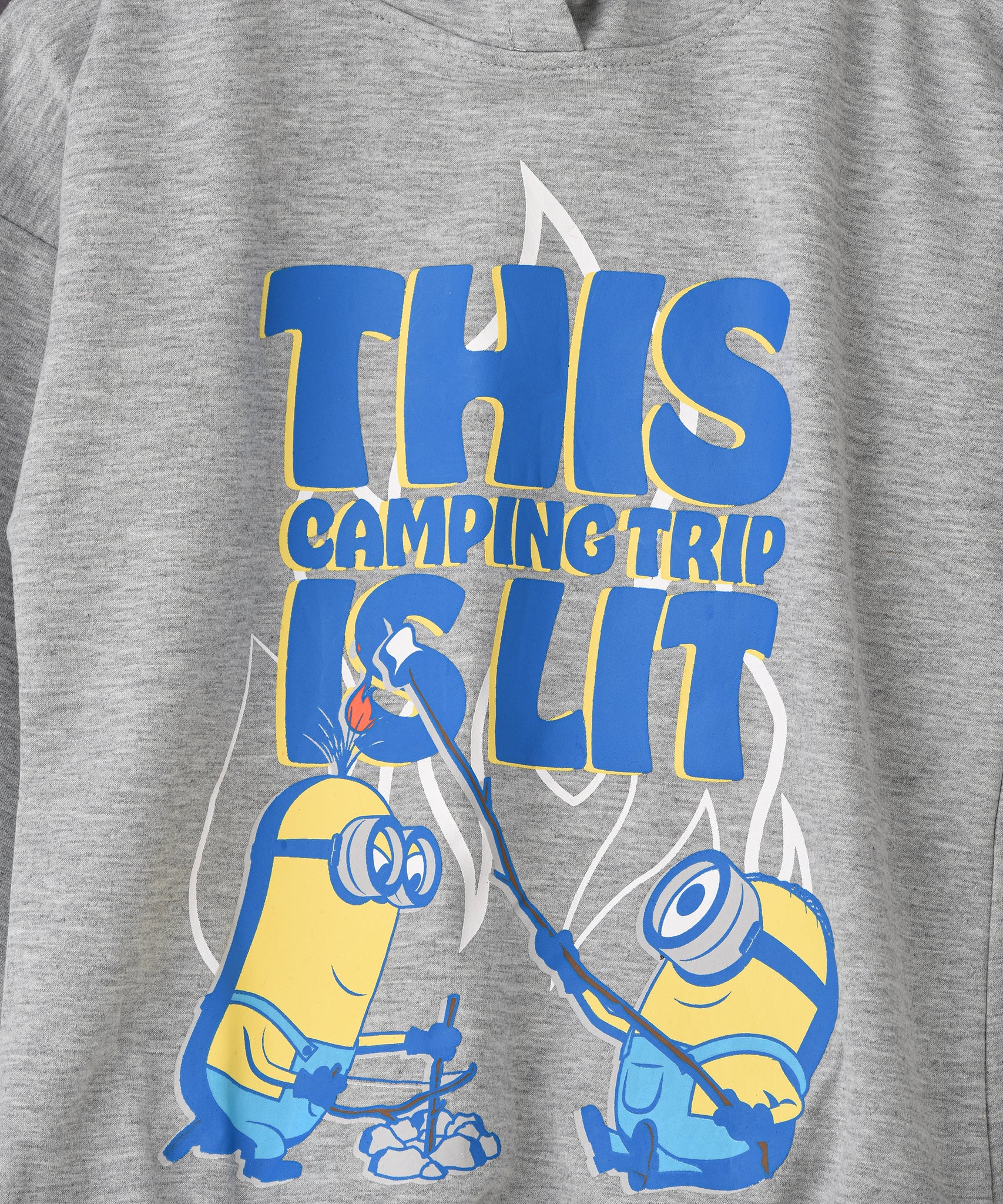 Minions Senior Girls Hooded Sweatshirt