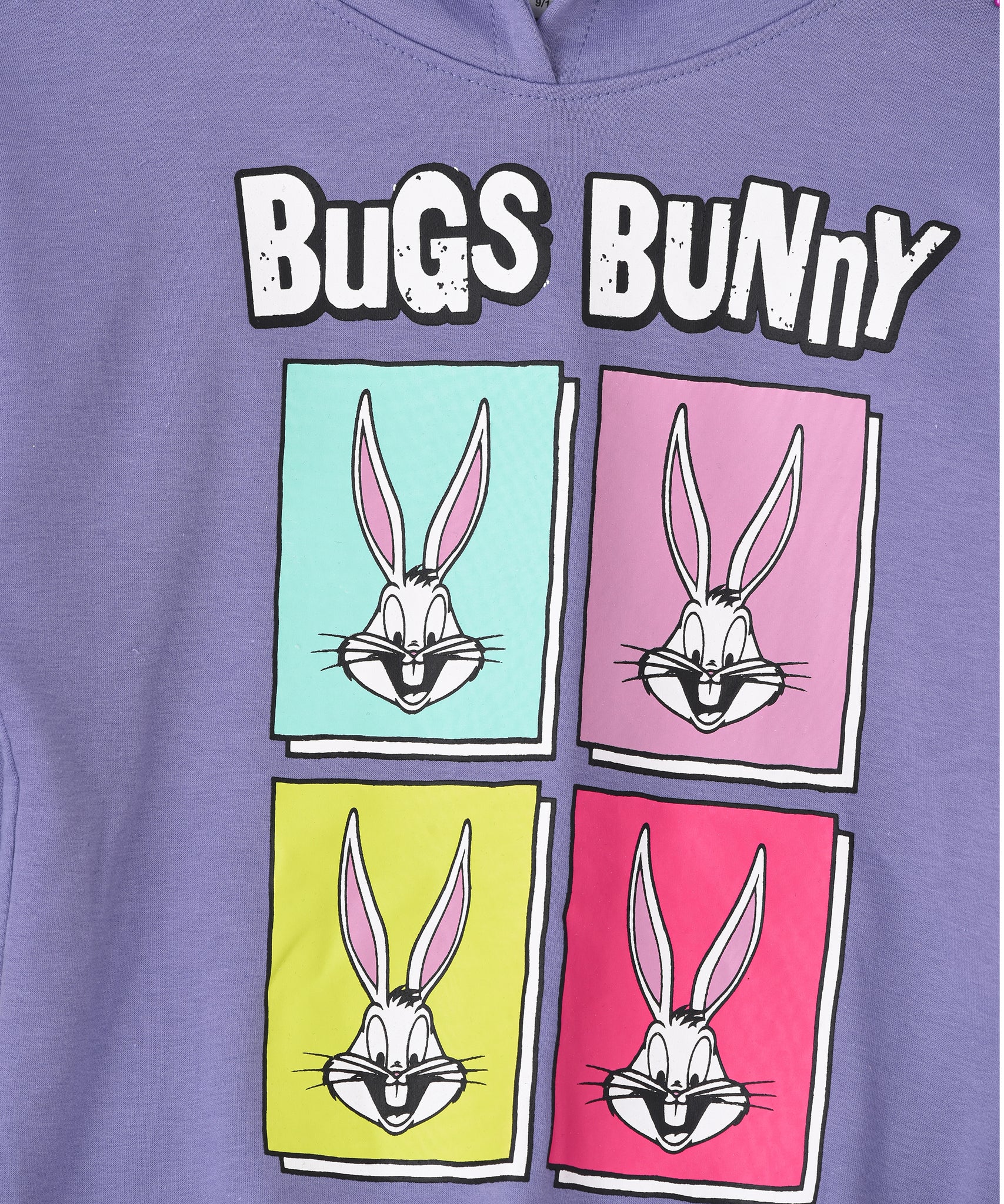 Bugs Bunny Senior Girls Hooded Sweatshirt