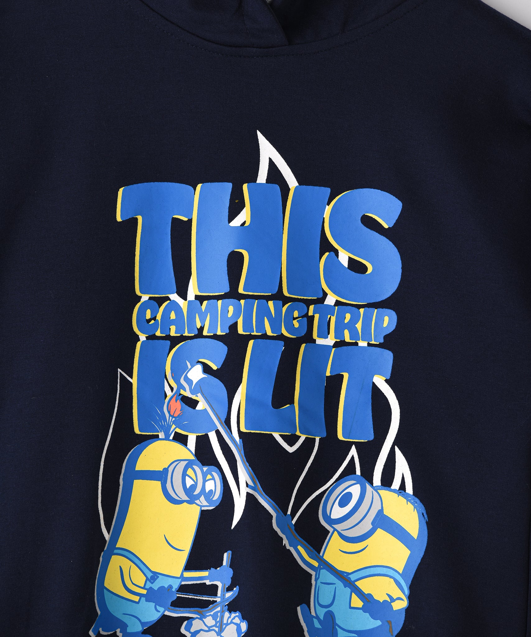 Minions Senior Girls Hooded Sweatshirt