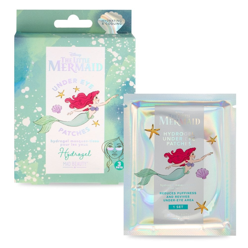 Mad Beauty Little Mermaid Hydrogel Under Eye Masks