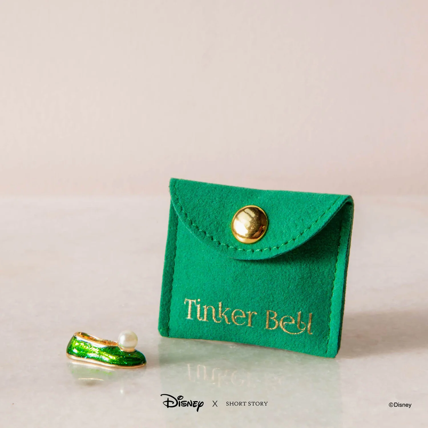 Disney Trinket Pouch Tinker Bell Shoe