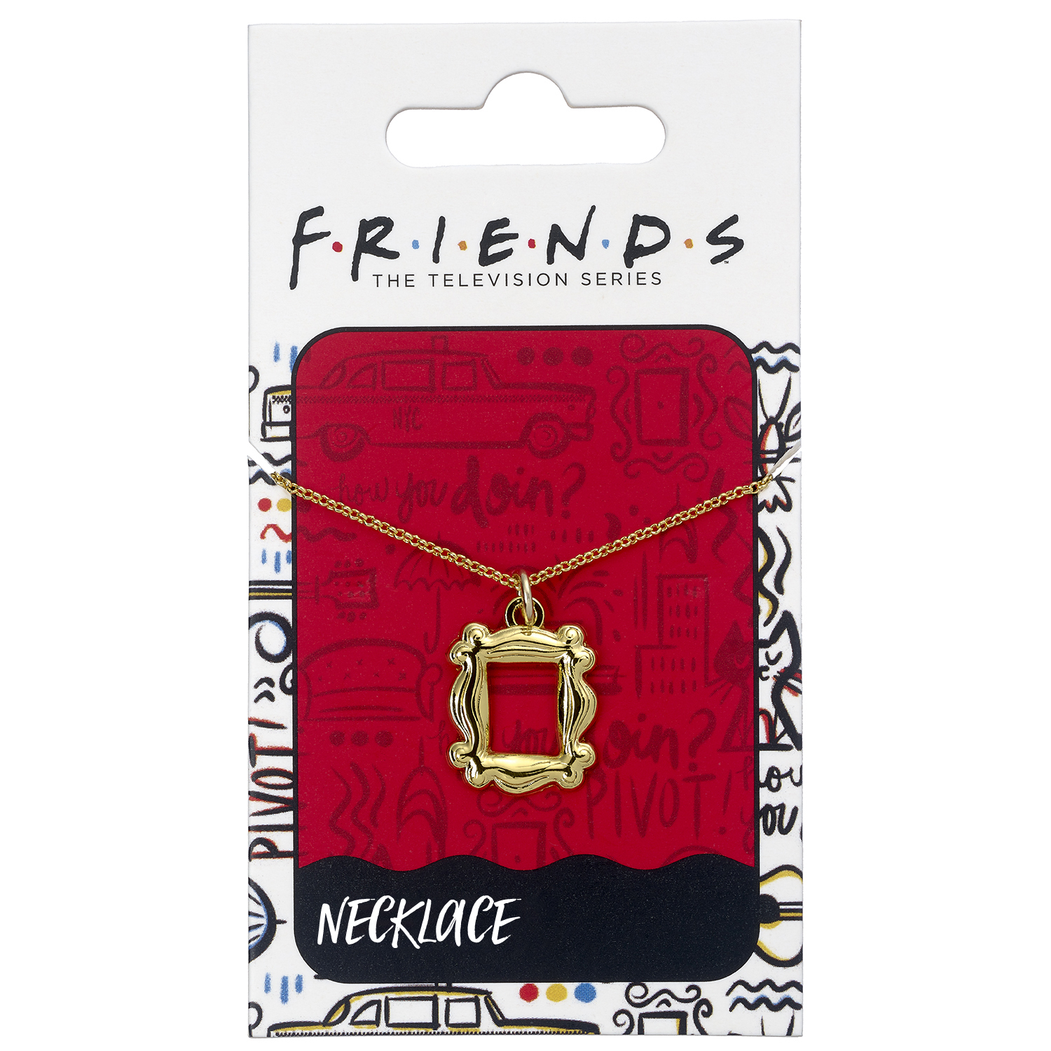 Friends  Official Friends Frame Necklace