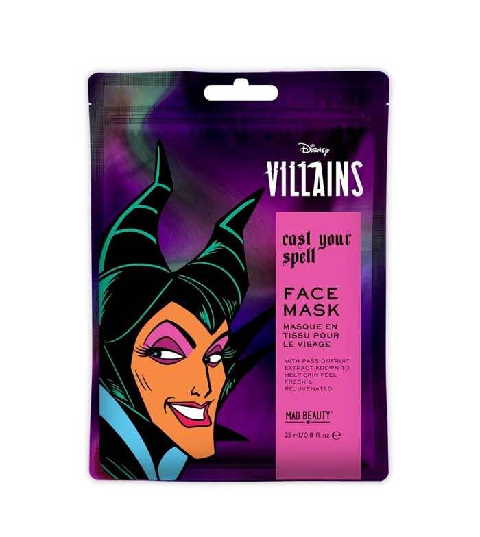 Mad Beauty Pop Villains Maleficent Face Mask Sheet