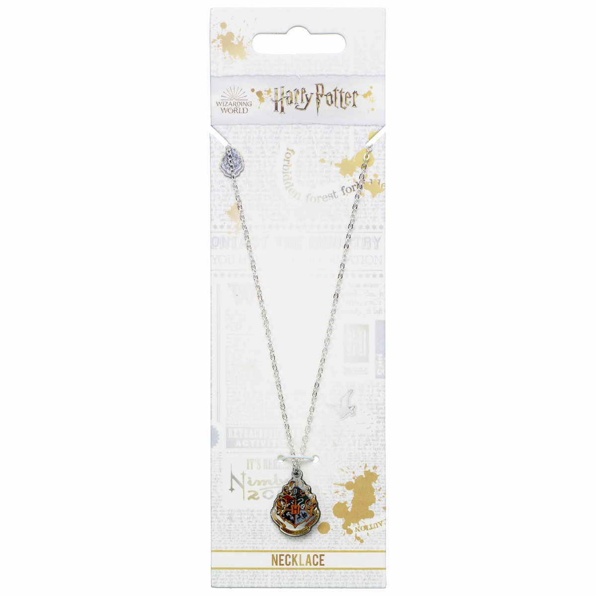 Harry Potter Official Hogwarts Crest Necklace