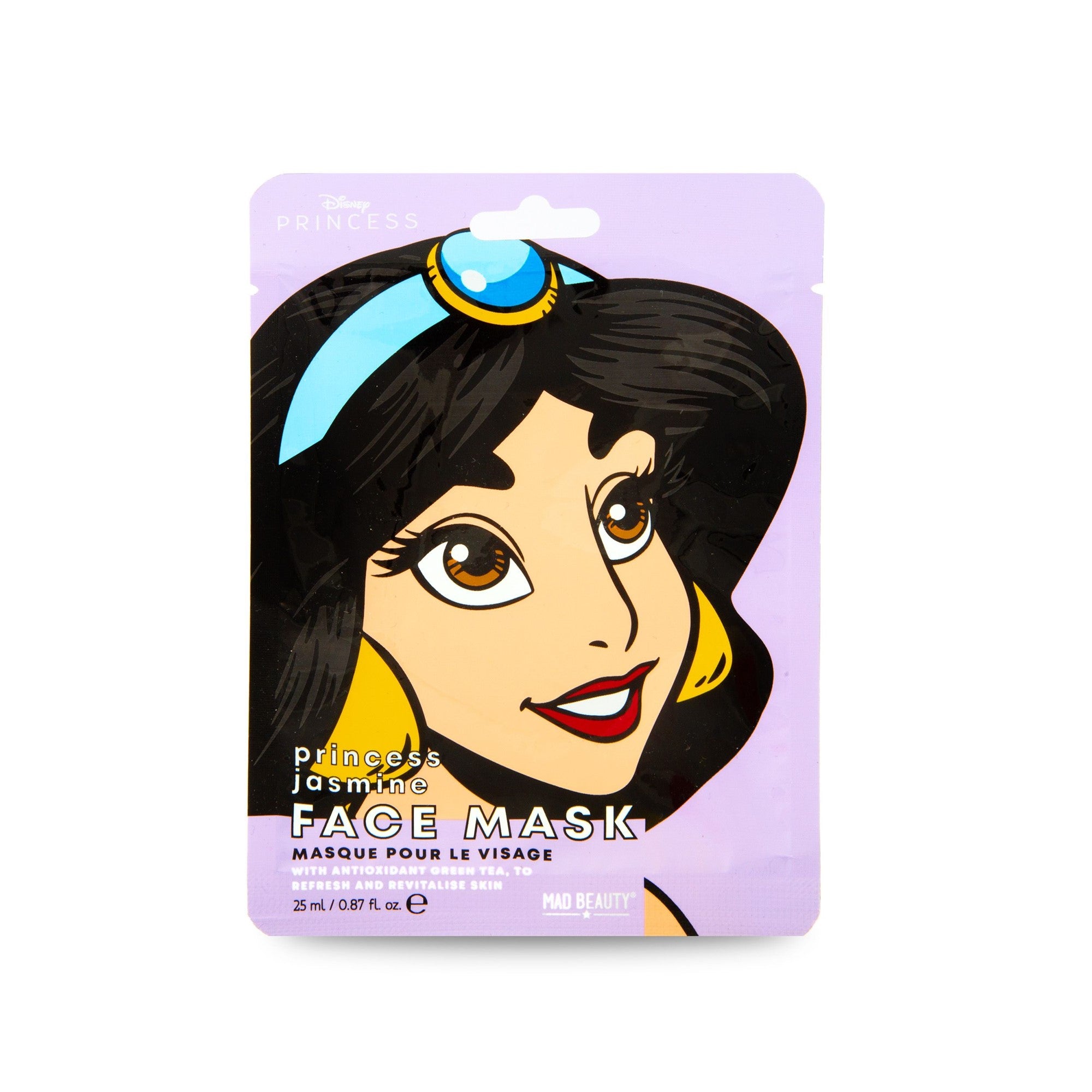 Mad Beauty Pop Princess Jasmine Cosmetic Sheet Face Mask