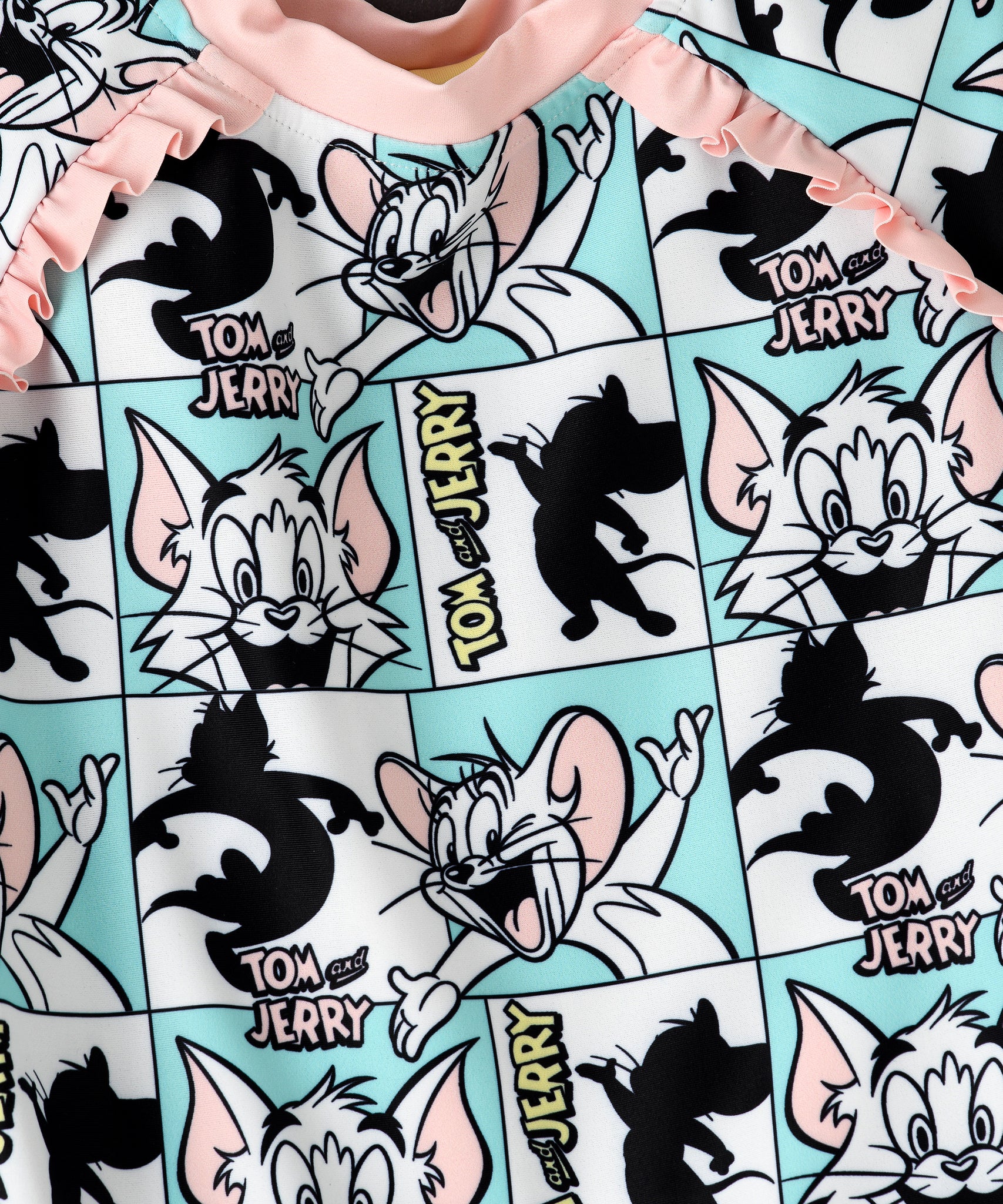 Tom And Jerry 2-Piece Girls Swim Set