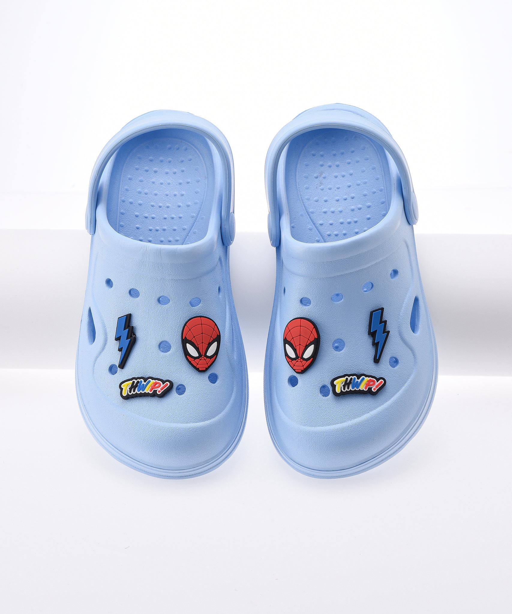 Comic Kicks by Urban Haul Marvel Spiderman Clogs For Boys