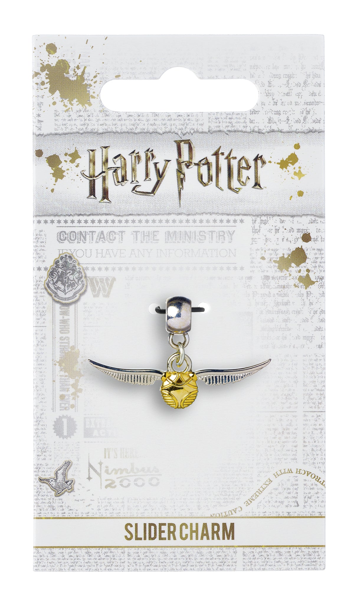 Harry Potter Official Golden Snitch Slider Charm