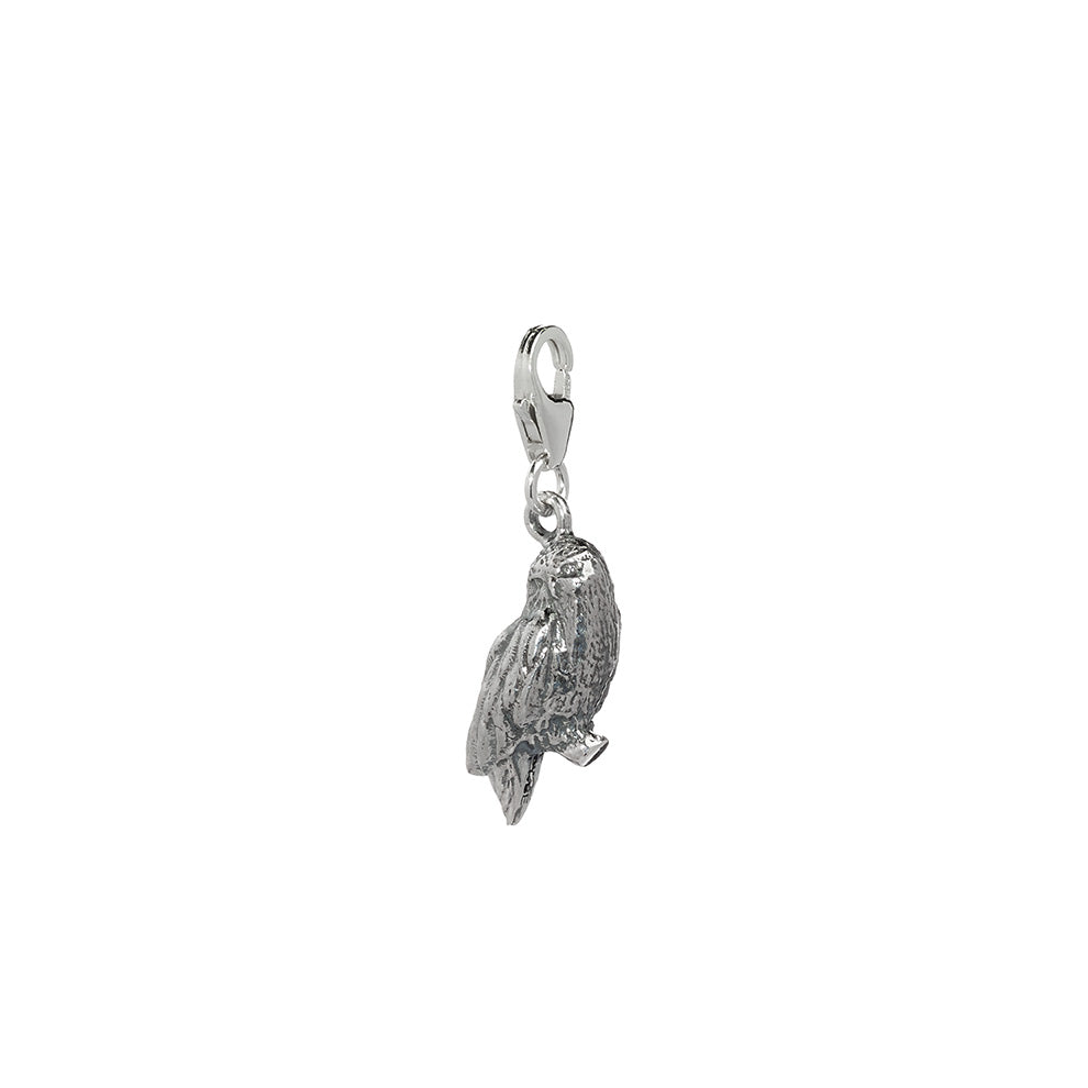 Harry Potter Official Sterling Silver Hedwig Owl Clip On Charm