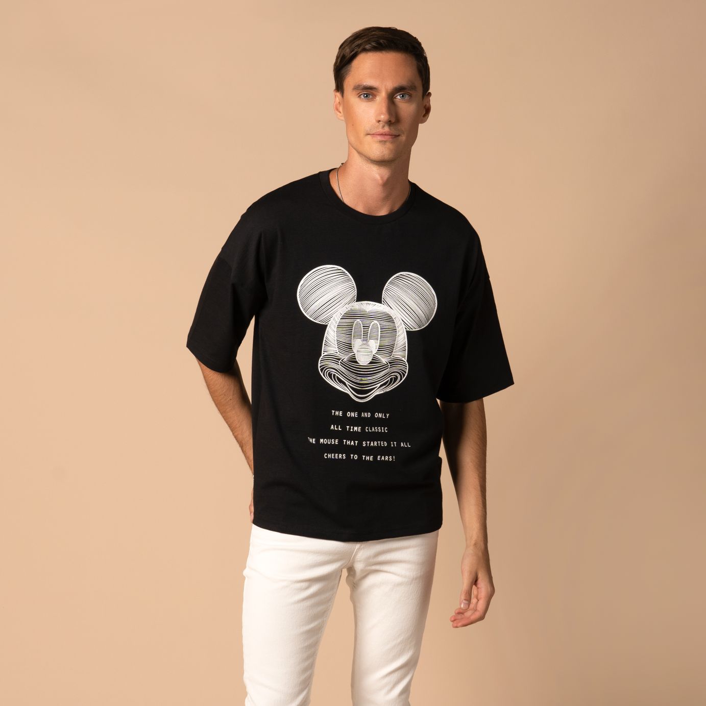Disney Mickey Mouse Men's Oversized T-Shirt