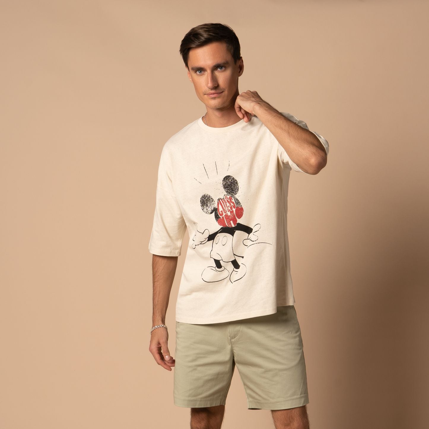 Disney Mickey Men's Oversized T-Shirt